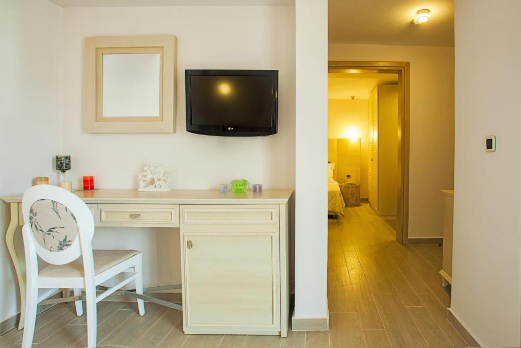 TV o dispositivi per l'intrattenimento presso Core Hotel