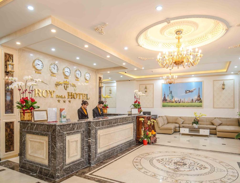 Vstupní hala nebo recepce v ubytování Roy Dala Hotel