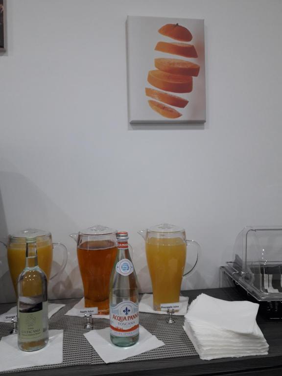 Nápoje v ubytování TJ Boutique