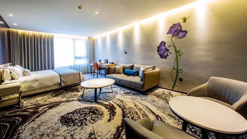 Posezení v ubytování JSL hotel