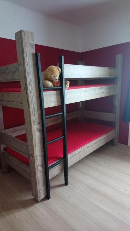 Postel nebo postele na pokoji v ubytování Haus Wastl