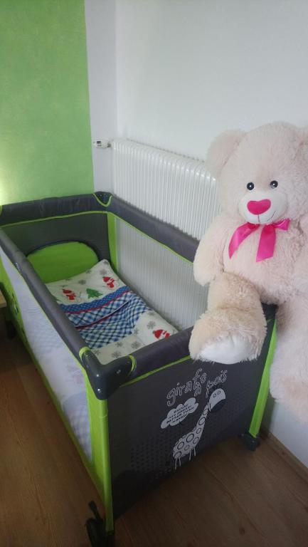 Postel nebo postele na pokoji v ubytování Haus Wastl