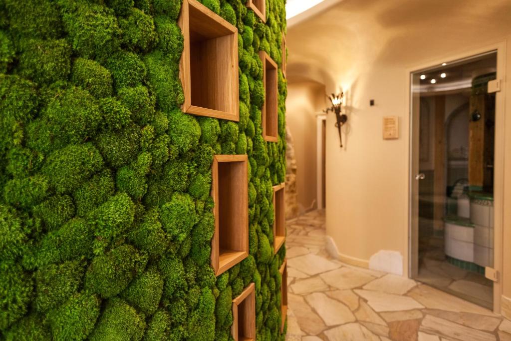 Koupelna v ubytování BelArosa Suiten & Wellness