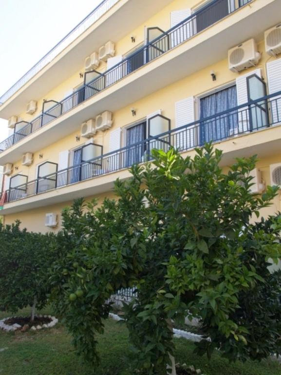 Balkón nebo terasa v ubytování Hotel Galini