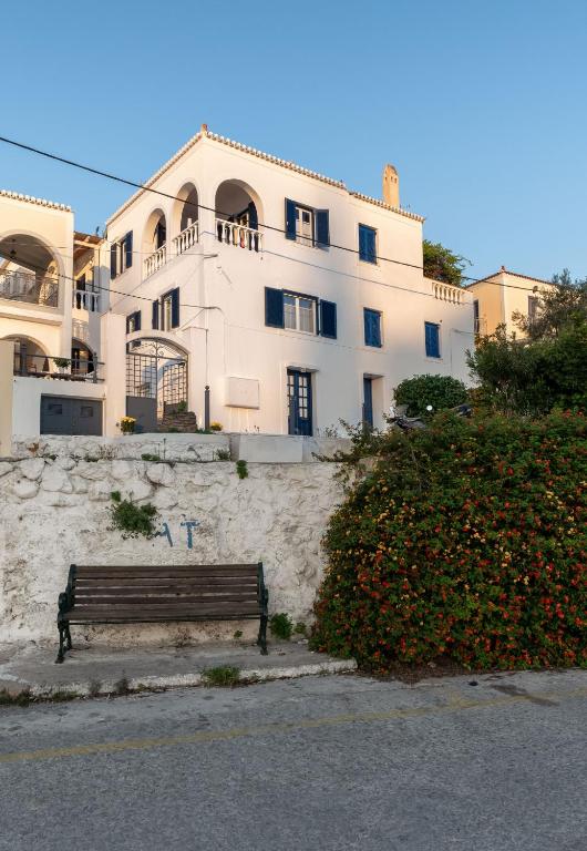 Budova, kde se aparthotel nachází