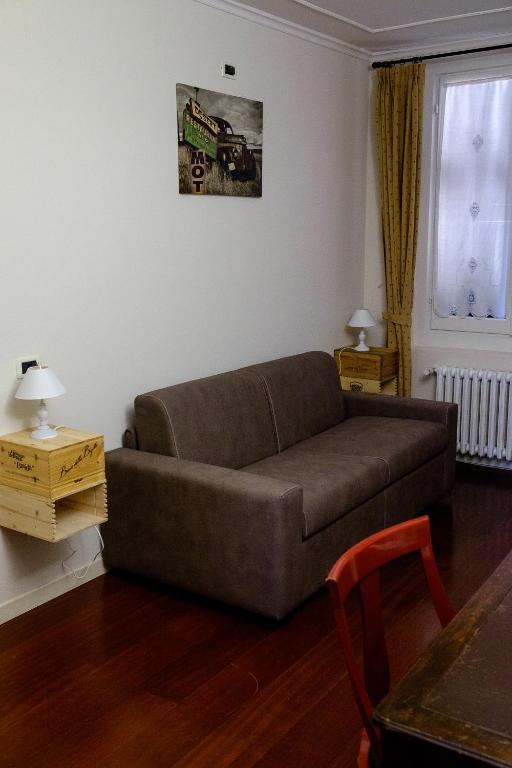 Posezení v ubytování Ristorante Albergo Corona