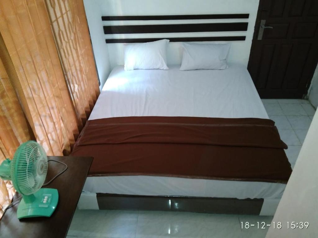 Postel nebo postele na pokoji v ubytování skyz hostel