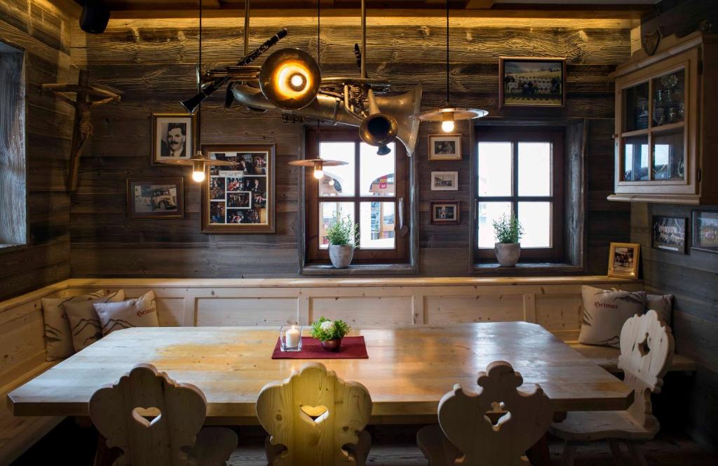 Posezení v ubytování Lifestyle Hotel eder