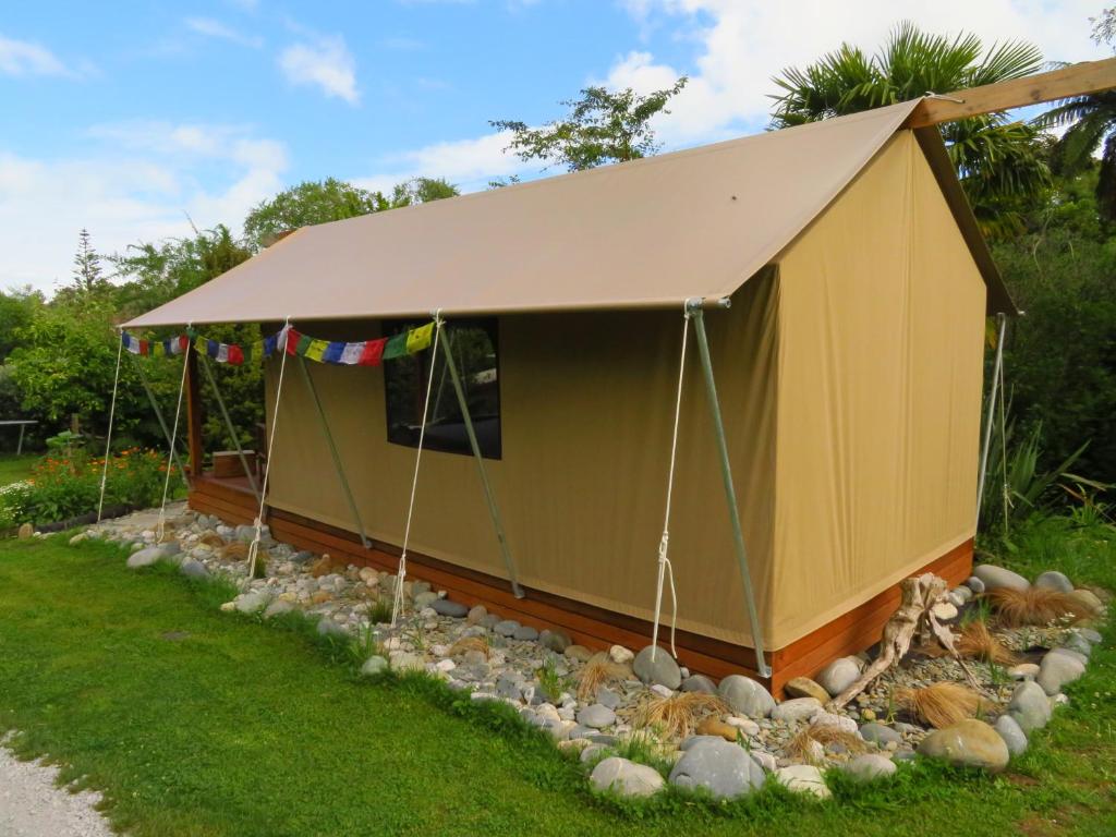 Zahrada ubytování Omarama Oasis - Permaculture Glamping