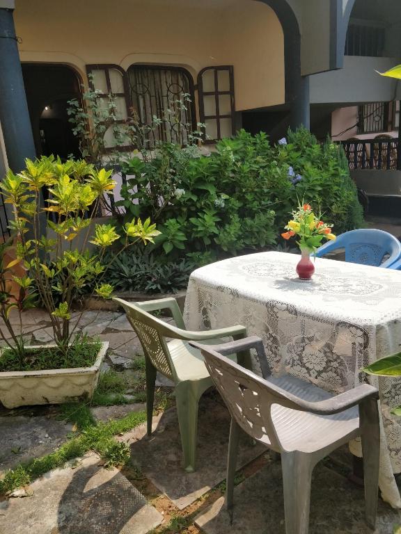 Zahrada ubytování Koito-House calangute guest house