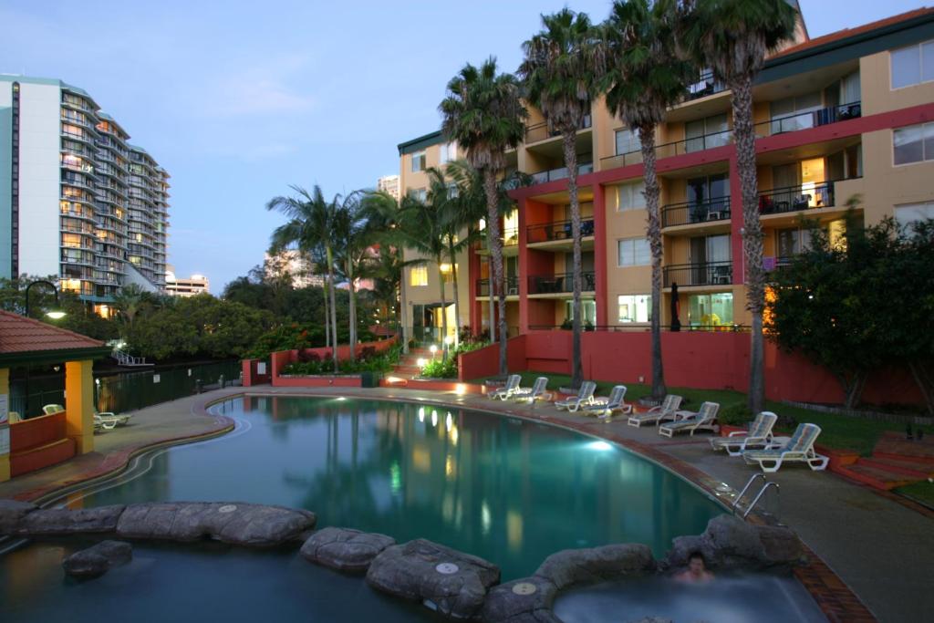 Bazén v ubytování Paradise Island Resort nebo v jeho okolí