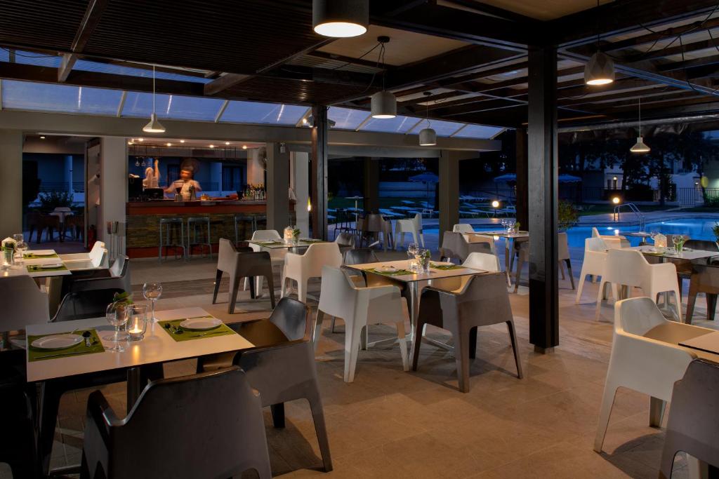 Restaurace v ubytování Matoula Beach