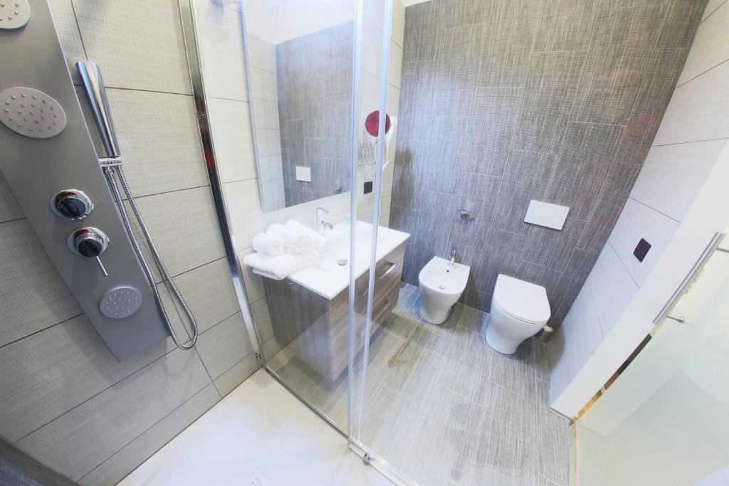Koupelna v ubytování RESIDENZE CASSOLI - Lamezia Centro