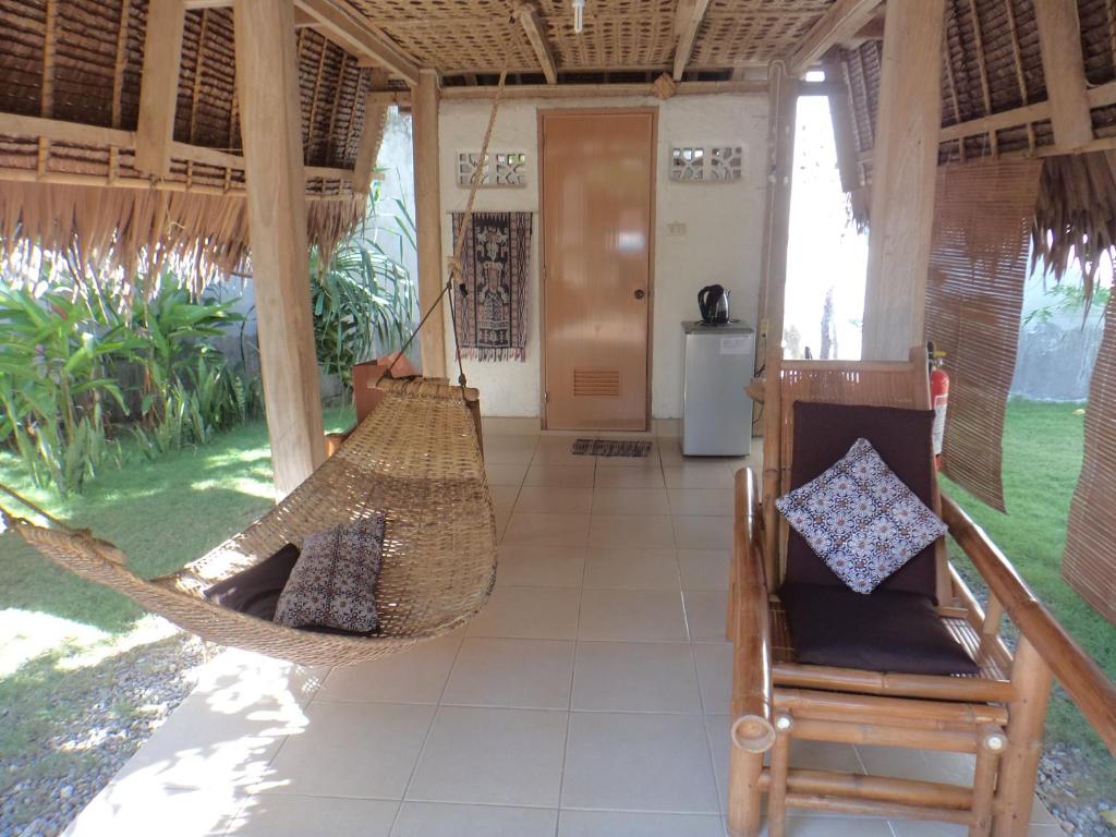 Posezení v ubytování Alumbung Cottages