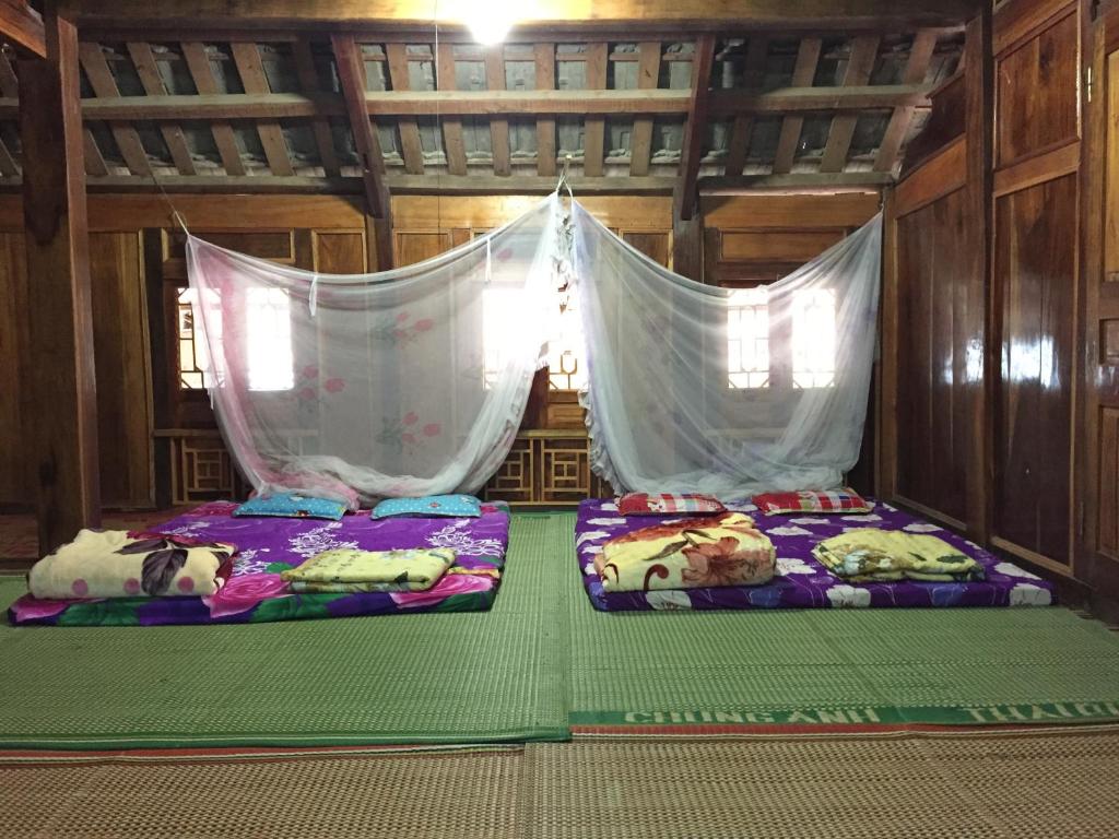 Mai Chau Green Ecohouse - 混合宿舍房间