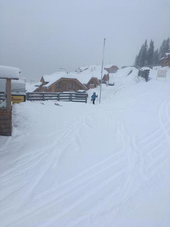 Talhütte App.2 v zimě