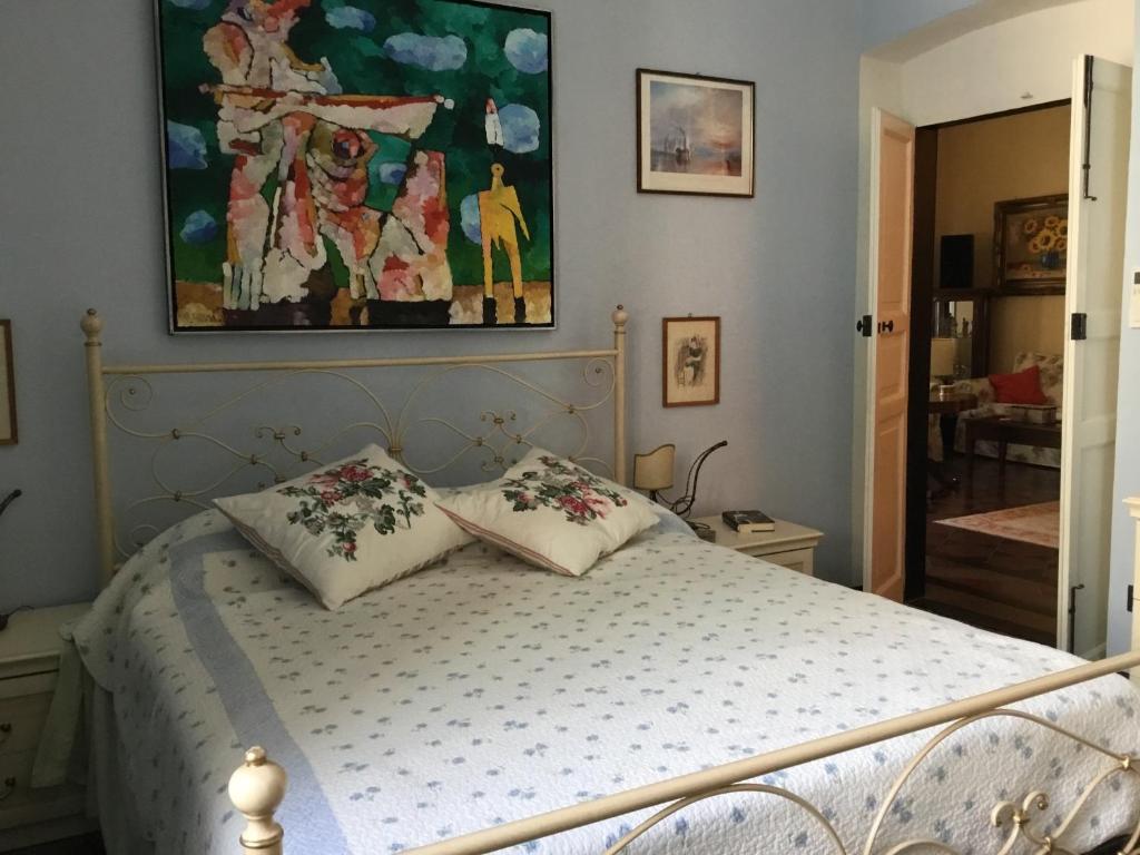 Łóżko lub łóżka w pokoju w obiekcie Casa Venezia