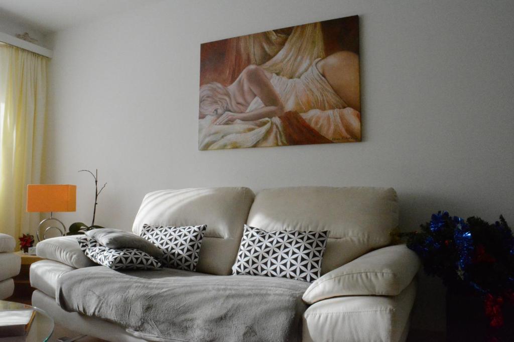 Posezení v ubytování Apartment Viktoria