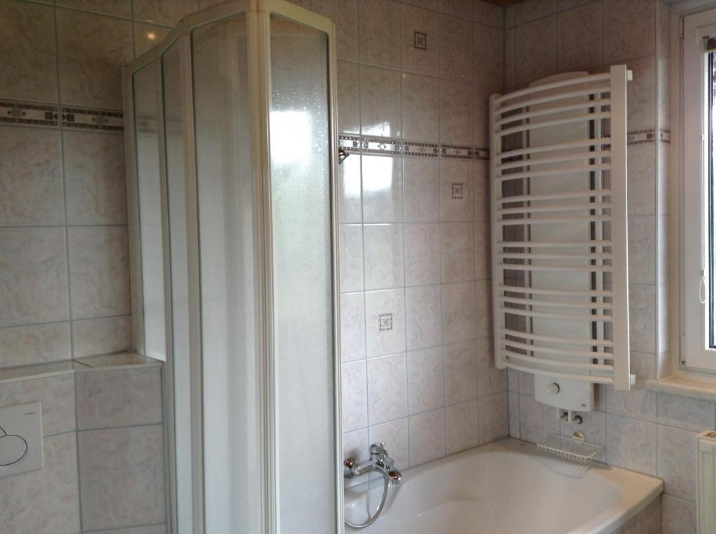 Koupelna v ubytování Gästehaus Renate