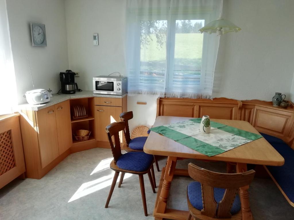 Kuchyň nebo kuchyňský kout v ubytování Haus Homann