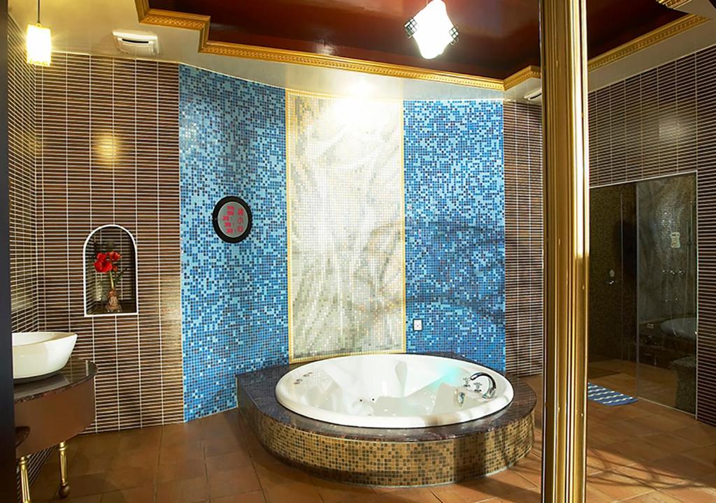 Koupelna v ubytování Royal Group Motel Nan Tse Branch