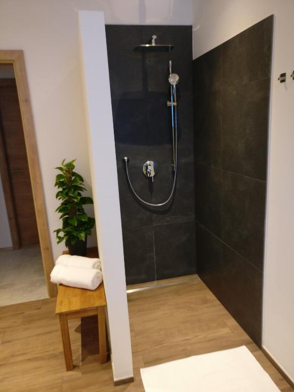 Kúpeľňa v ubytovaní Panorama Appartements Filzerhof