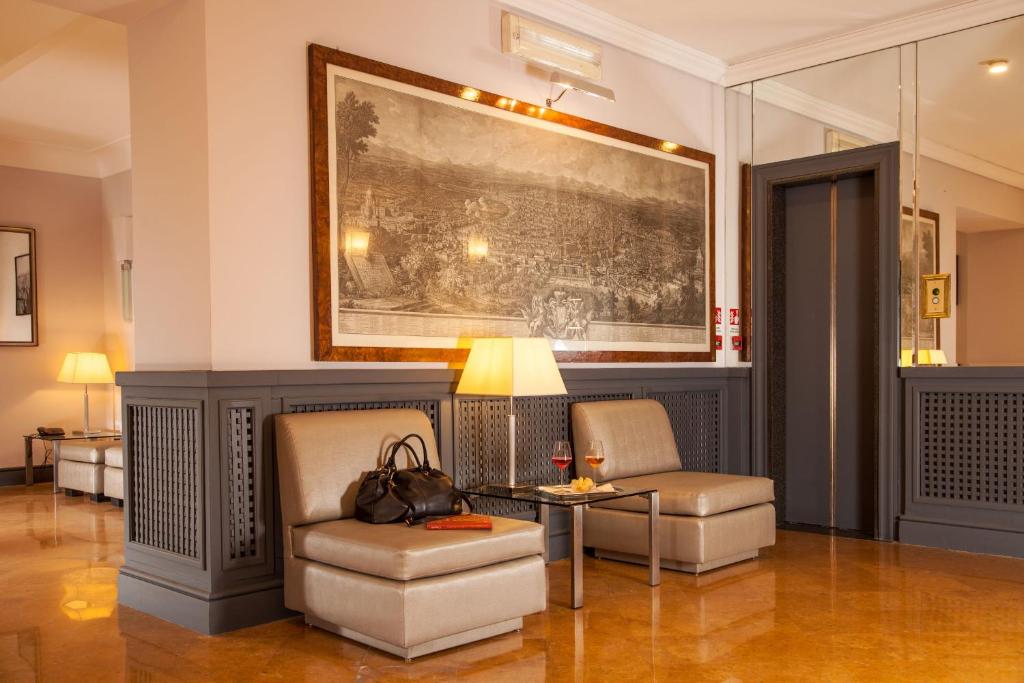 Posezení v ubytování Hotel Buenos Aires