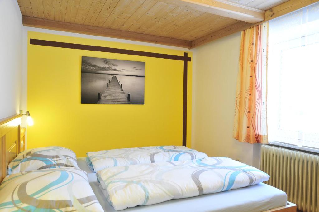 Postel nebo postele na pokoji v ubytování Apart Pfister