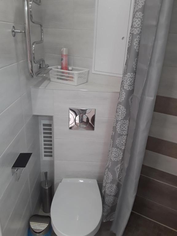 Koupelna v ubytování LBE apartments