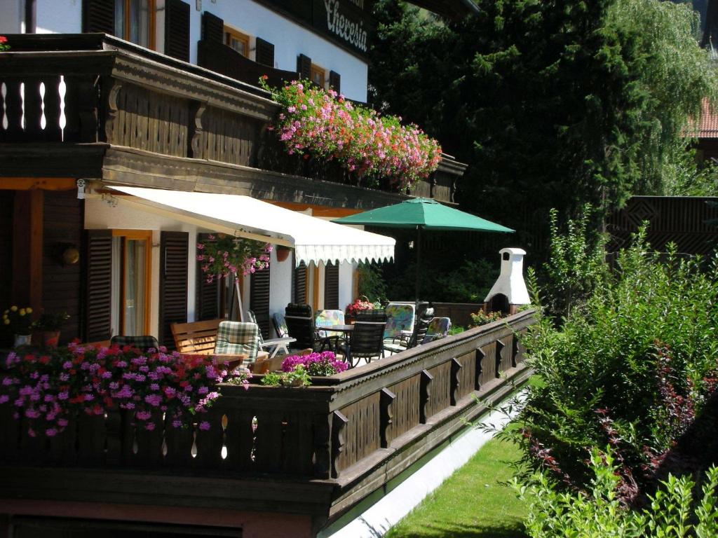 Zahrada ubytování Pension Theresia