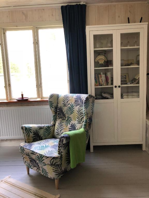Kuchyň nebo kuchyňský kout v ubytování Ferienhaus Småland
