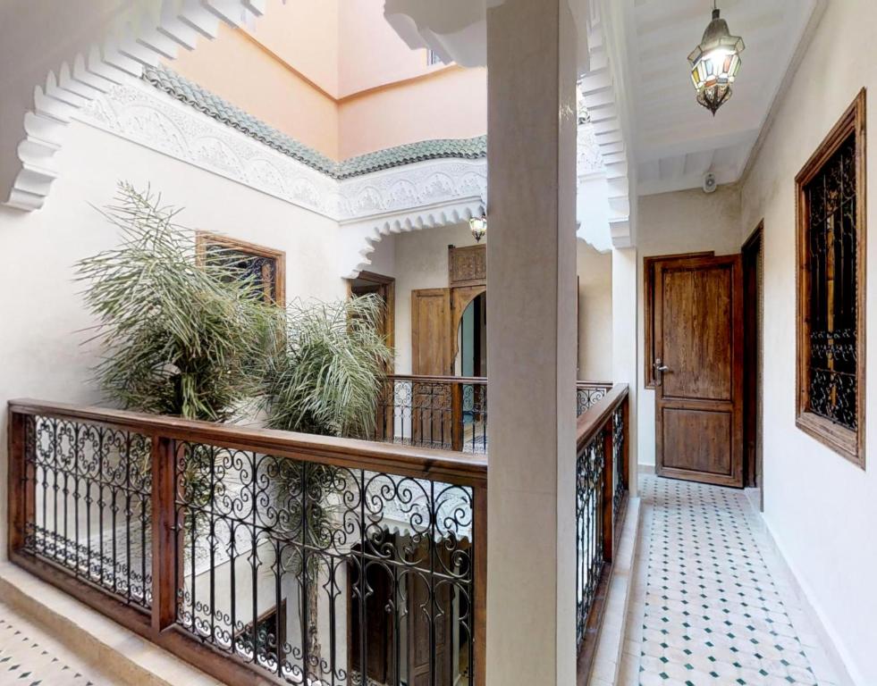 Balkón nebo terasa v ubytování Riad Sania By Ghali
