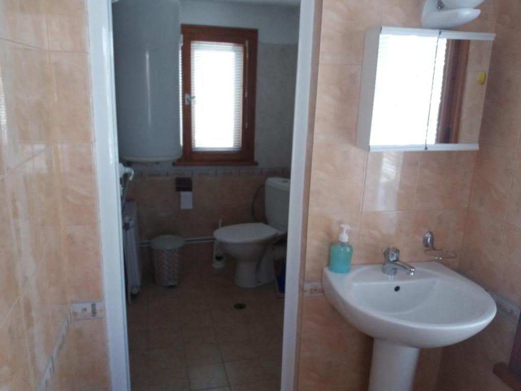 Koupelna v ubytování Guest House AHP