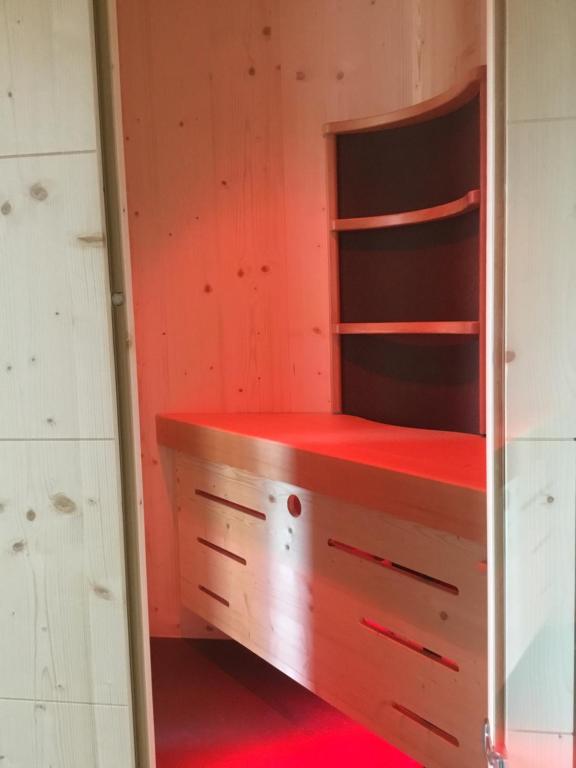 Postel nebo postele na pokoji v ubytování Fasslhof
