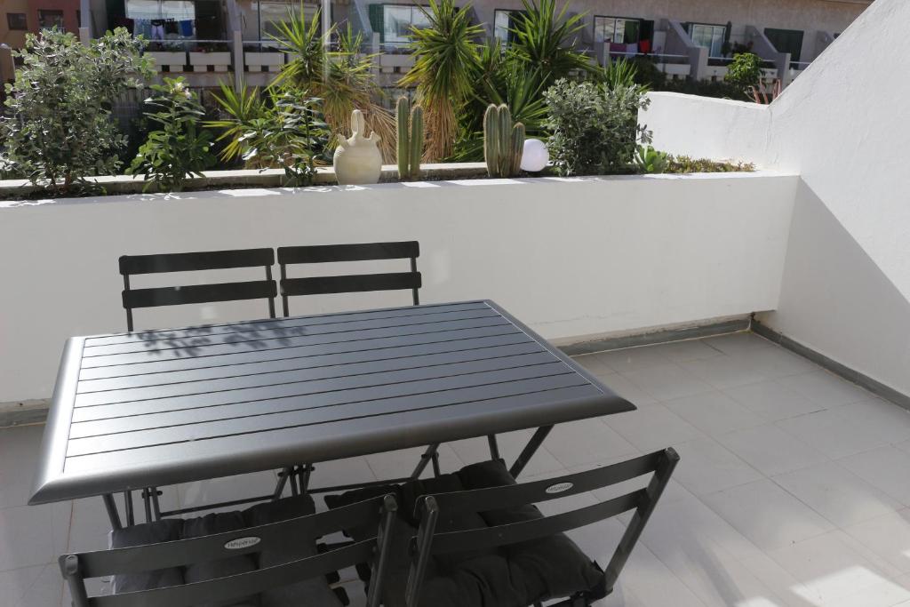 Balkón alebo terasa v ubytovaní Bungalow Balancon duplex