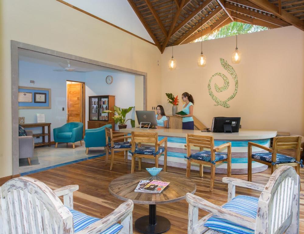 Posezení v ubytování Olas Verdes Hotel