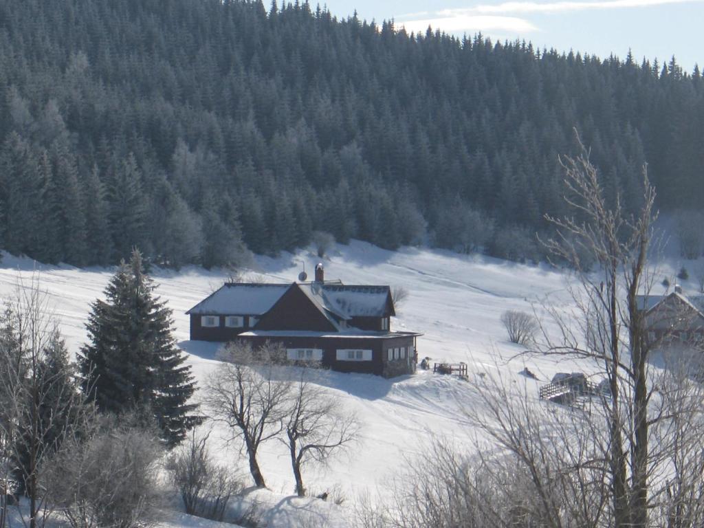 Příroda nedaleko penzionu