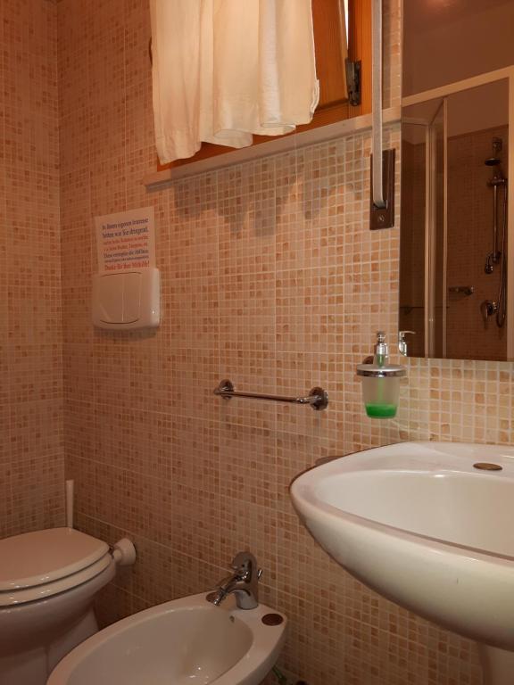 Koupelna v ubytování Villa I Tamarigi