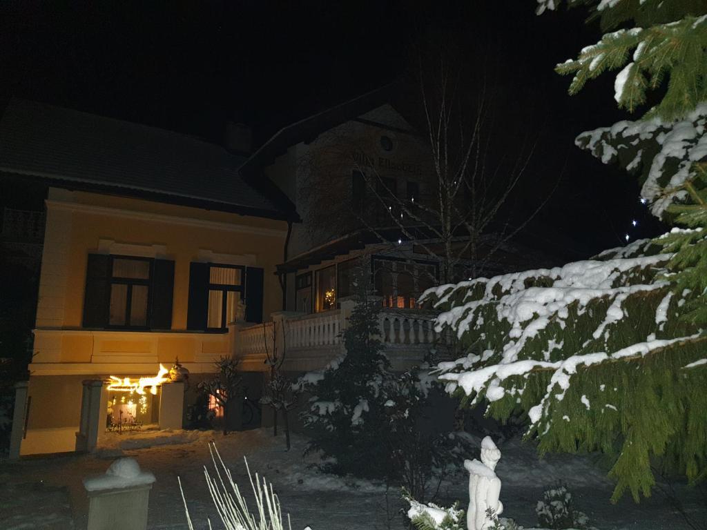 Villa Elisabeth v zimě