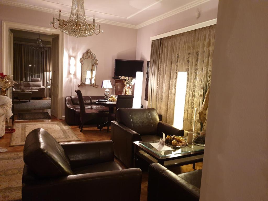 Posezení v ubytování Villa Elisabeth