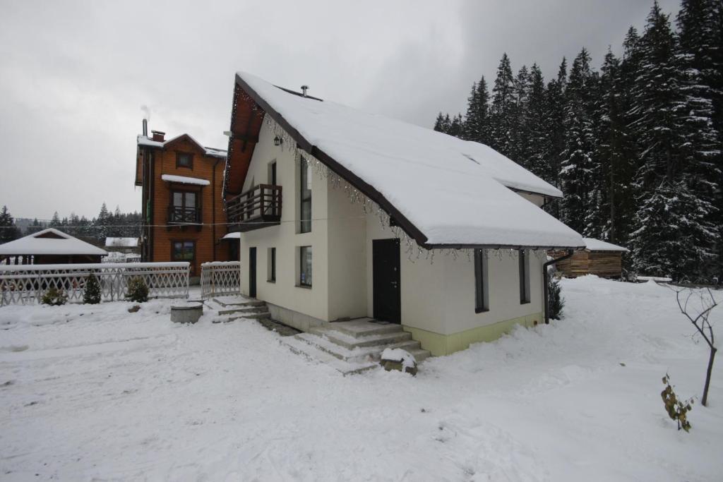 Guest house Alyaska v zimě