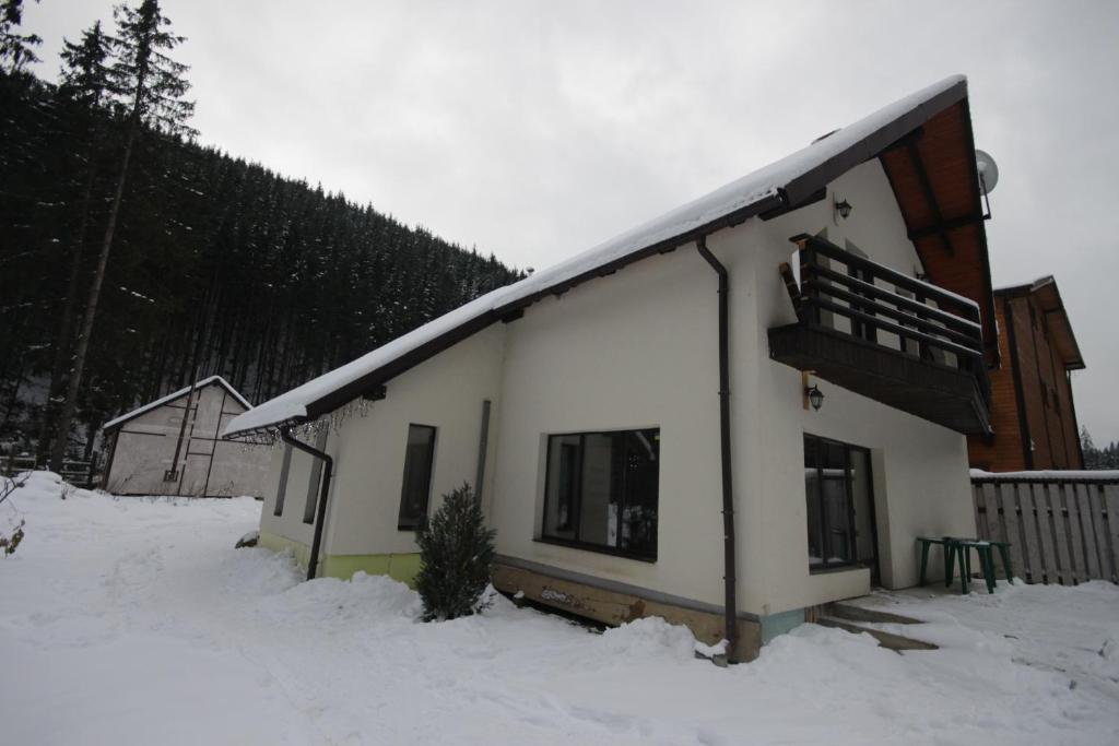 Guest house Alyaska v zimě