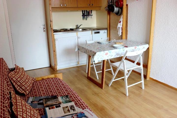Kuchyň nebo kuchyňský kout v ubytování Hauts De Vanoise Appartements VTI