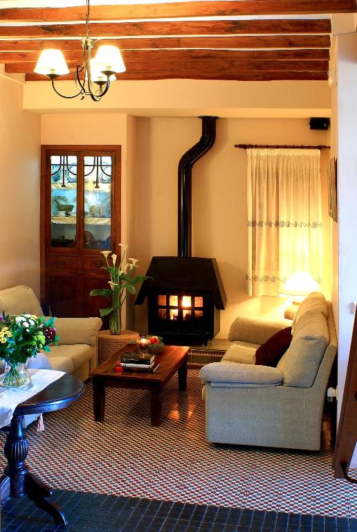 Zona de estar de Cases Noves - Boutique Accommodation - Adults Only