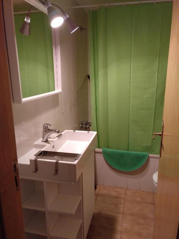 Koupelna v ubytování APARTAMENTO BRAZATO