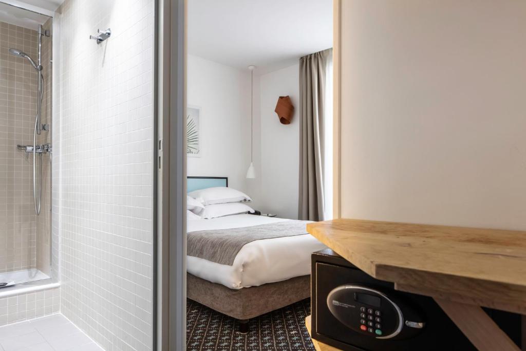 Ліжко або ліжка в номері Hotel Palm - Astotel