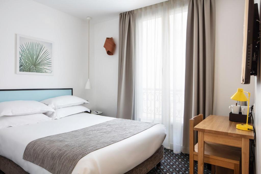 Ліжко або ліжка в номері Hotel Palm - Astotel
