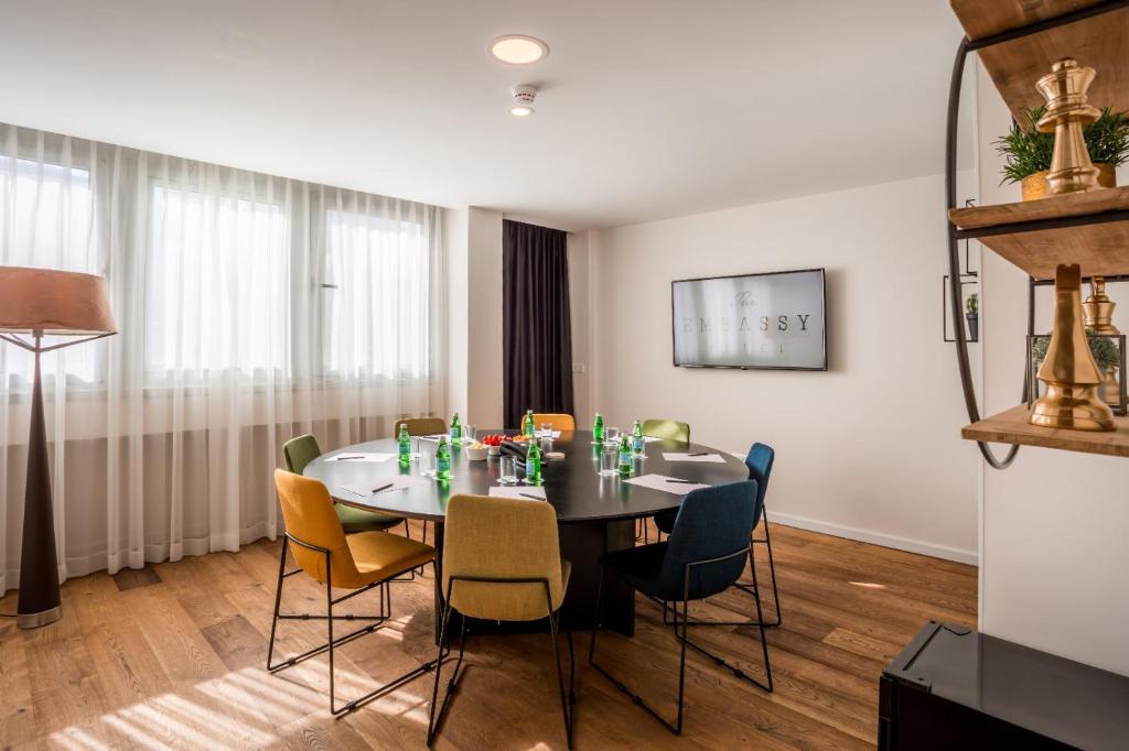 Posezení v ubytování Embassy Hotel Tel Aviv