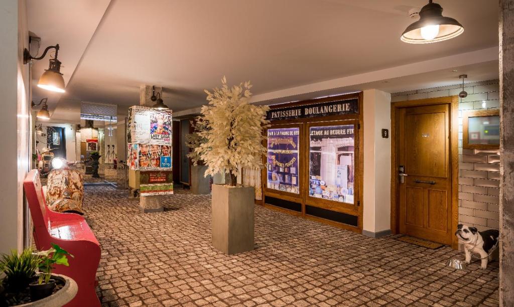 Vstupní hala nebo recepce v ubytování Embassy Hotel Tel Aviv