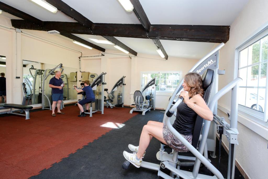 Fitness centrum a/nebo fitness zařízení v ubytování PARC ST JAMES PARC MONTANA